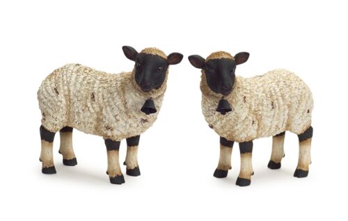 Sheep Statue Set of Two Figurines